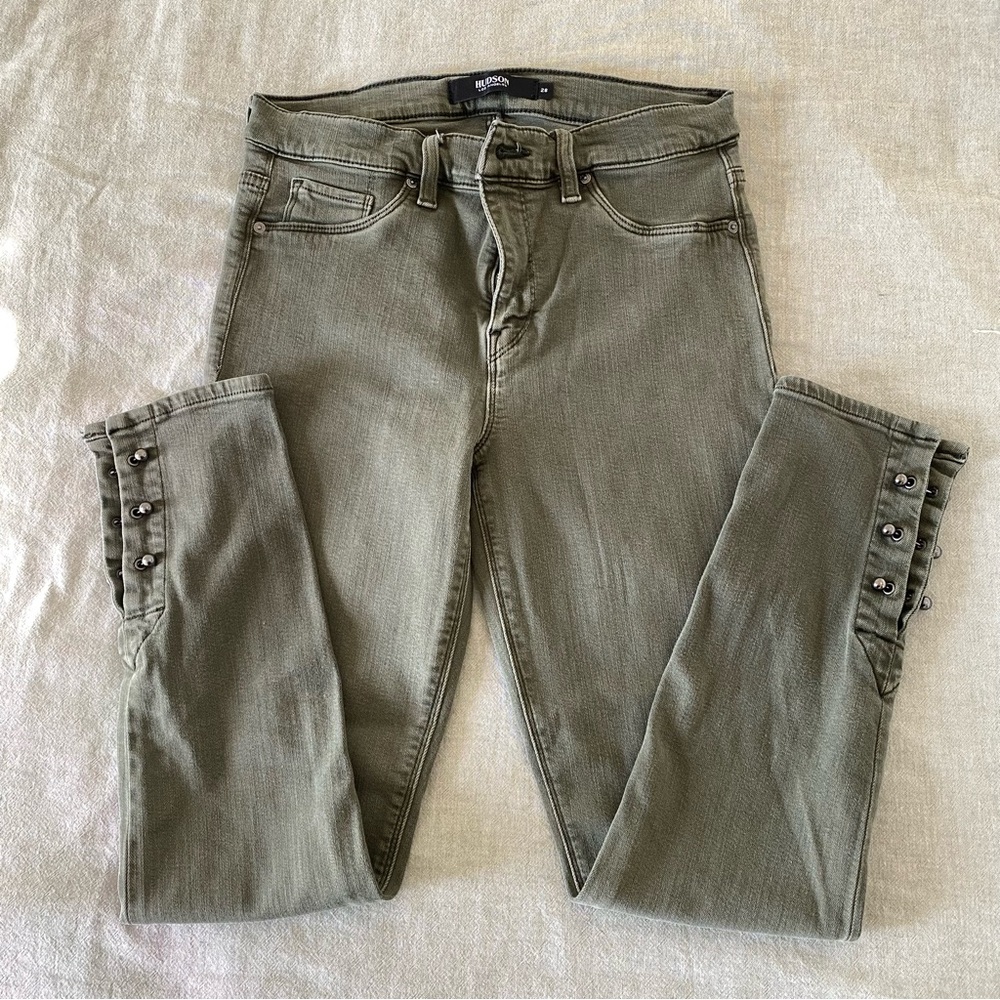 Hudson Jeans Women's Skinny in Sage - Picture 10 of 10
